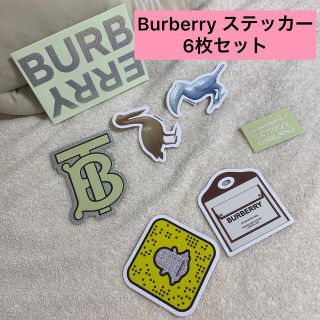 バーバリー(BURBERRY)のBurberry ステッカー　6枚セット(その他)