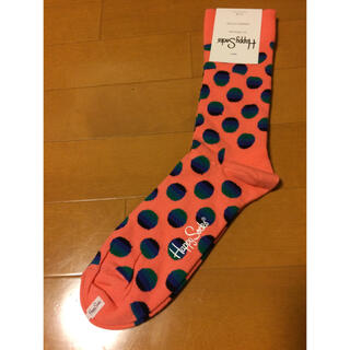 新品 Happy Socks ハッピーソックス Mサイズ41-46 正規品(ソックス)