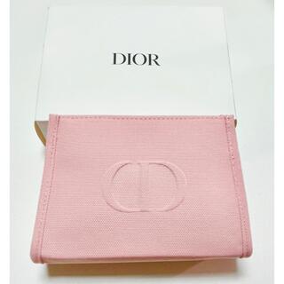 Dior - お箱なし　Dior ディオール　ポーチ　キャンバス　ピンク