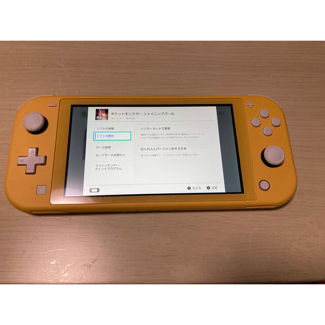 Nintendo Switch - 美品Switch Lite BDSP Ver. 1.1.1 本体 スイッチライトの通販 by shop