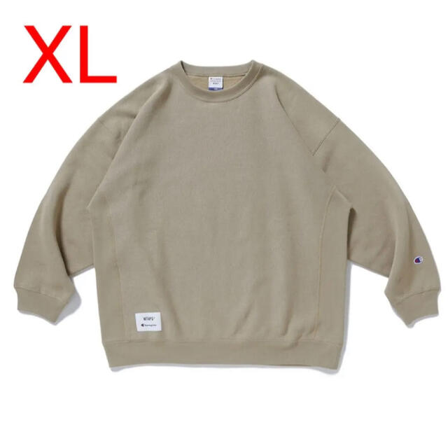 【新品】WTAPS Champion スウェット ベージュ XL