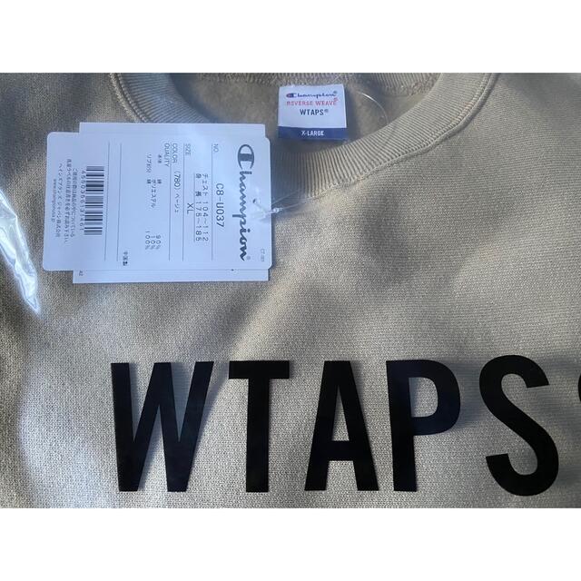 W)taps(ダブルタップス)のWTAPS CHAMPION CREW NECK XLサイズ メンズのトップス(スウェット)の商品写真