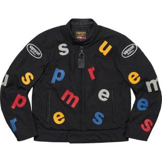 シュプリーム(Supreme)のSupreme Vanson Leathers Letters Cordura (ライダースジャケット)