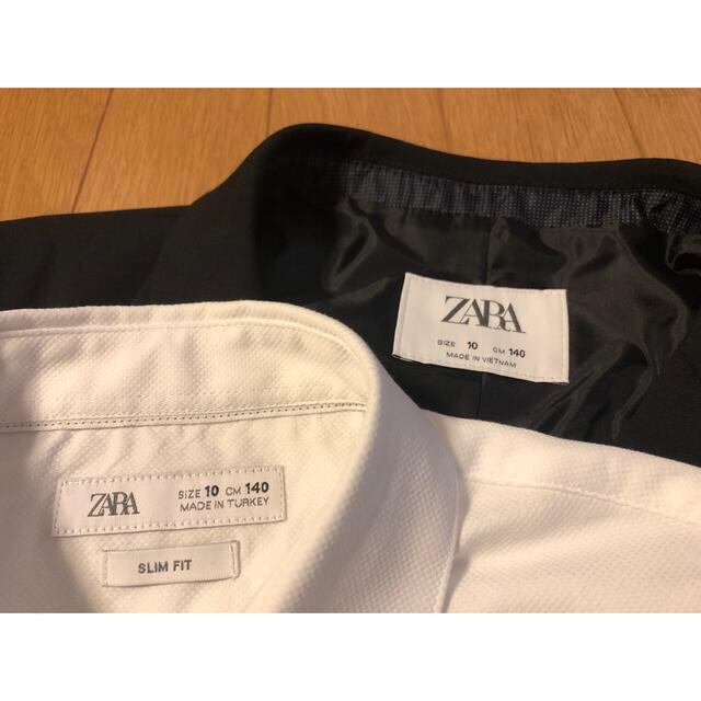 ZARA KIDS ザラ  キッズ　スーツ　3点セット　黒　ブラック　140