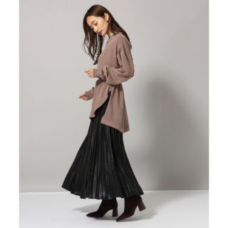 最終値下げ!ジーナシス グリッタープリーツロングスカート