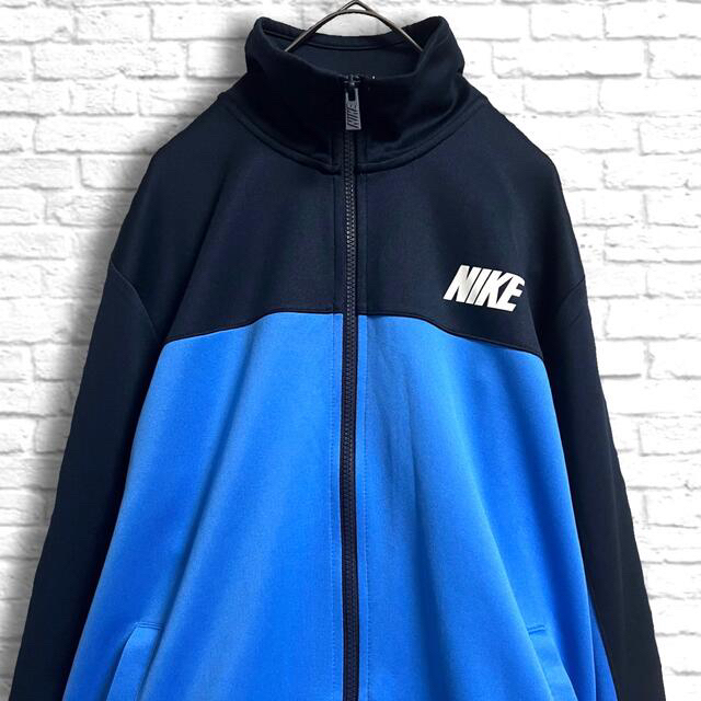 状態良/NIKE/ナイキ/ジャージ/トラックジャケット/ファスナーロゴ/人気