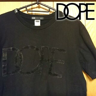 DOPE Tシャツ ブラック(Tシャツ/カットソー(半袖/袖なし))