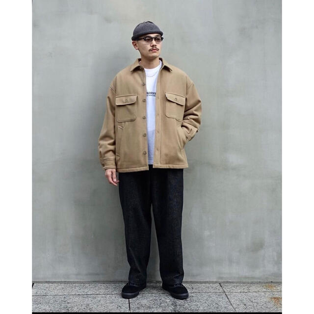 値下げ不可　COOTIE Wool Mossa CPO Jacket Black