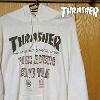 スラッシャー(THRASHER)のTHRASHER / PUBLIC HOUSING SKATE TEAM(パーカー)