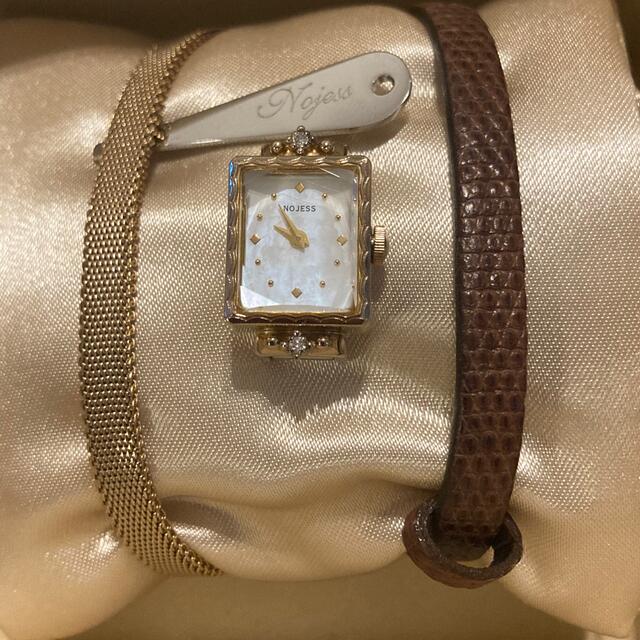 NOJESS(ノジェス)のノジェス 腕時計セット　ベルト2本付 レディースのファッション小物(腕時計)の商品写真