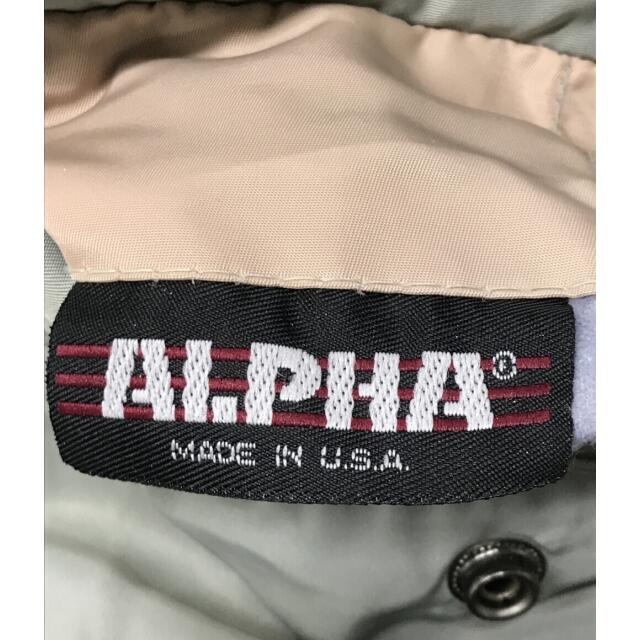 alpha(アルファ)のアルファー ALPHA MA-1 フライトジャケット    メンズ LARGE メンズのジャケット/アウター(ブルゾン)の商品写真