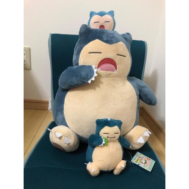 ポケモン カビゴン 超 特大 ぬいぐるみ クッション 150cm 綿あり 新品 Texstyle Dk