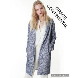 グレースコンチネンタル(GRACE CONTINENTAL)の★専用★ GRACE CONTINENTAL  ツイードチェスターコート　(ロングコート)