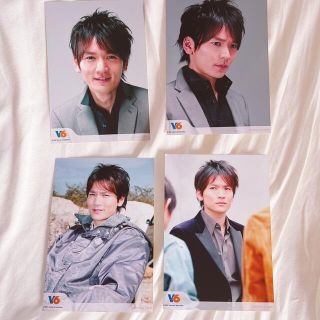 ブイシックス(V6)のV6 長野博 公式写真4枚セット(アイドルグッズ)