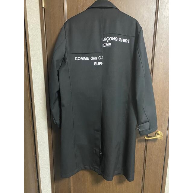 Supreme(シュプリーム)のSupreme×COMME des GARCONS Wool Overcoat メンズのジャケット/アウター(チェスターコート)の商品写真