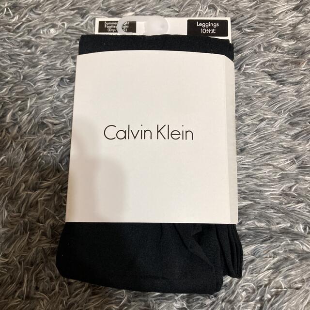 Calvin Klein(カルバンクライン)の未使用　カルバンクラインレギンス10分丈 レディースのレッグウェア(レギンス/スパッツ)の商品写真