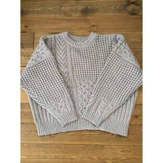 シールームリン(SeaRoomlynn)の新品　Searoomlynn ボリュームケーブルKNIT ニット　セーター(ニット/セーター)