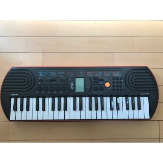 カシオ(CASIO)のカシオキーボードsa76(キーボード/シンセサイザー)