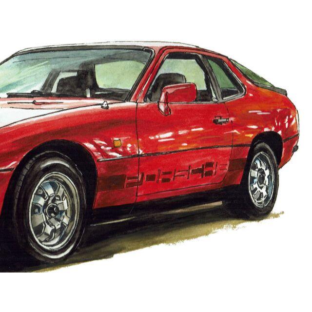 GC-550 930turbo/924限定版画サイン有額装済作家 平右ヱ門 4