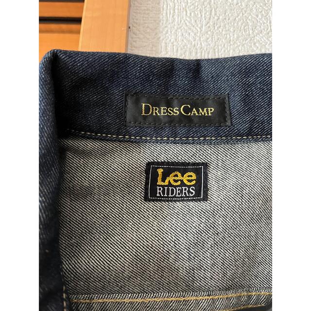 DRESSCAMP(ドレスキャンプ)のDRESS CAMP×LEE レオパード柄デニムジャケット メンズのジャケット/アウター(Gジャン/デニムジャケット)の商品写真