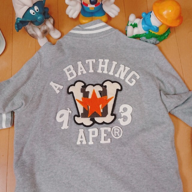 ☆A BATHING APEスウェットスタジャン✨☆