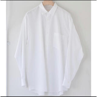 コモリ(COMOLI)のcomoli 21AW 新型コモリシャツ　ホワイト　2(シャツ)