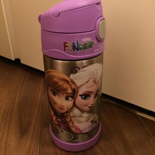 ディズニー(Disney)の新品 ディズニー サーモス アナ雪 水筒 ステンレスボトル エルサ(弁当用品)