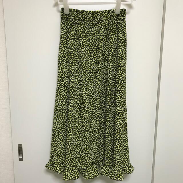 Shinzone(シンゾーン)の【美品】Shinzone FLORET HEM SKIRT Sサイズ シンゾーン レディースのスカート(ロングスカート)の商品写真