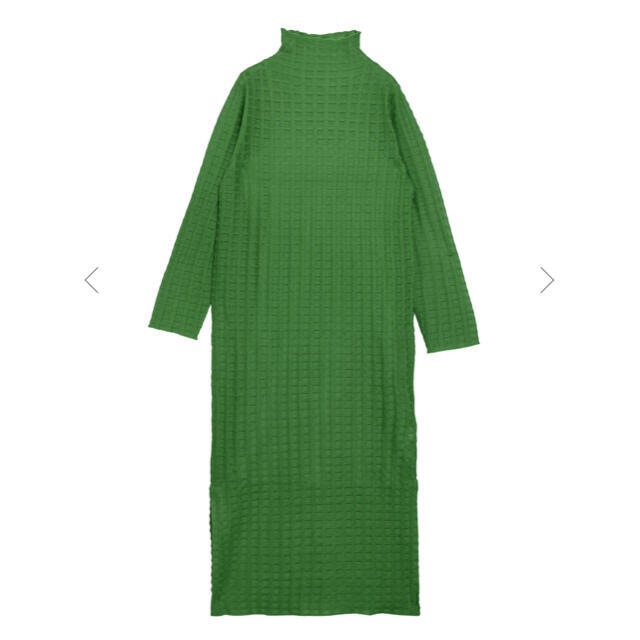 ameri/PLAID SHEER TURTLE KNIT DRESS | yoshi-sushi.ca