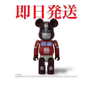 メディコムトイ(MEDICOM TOY)のBAPE × BE@RBRICK × TRANSFORMERS RED VER.(フィギュア)