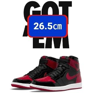 ナイキ(NIKE)のNike Air Jordan 1 High OG "Patent Bred"(スニーカー)