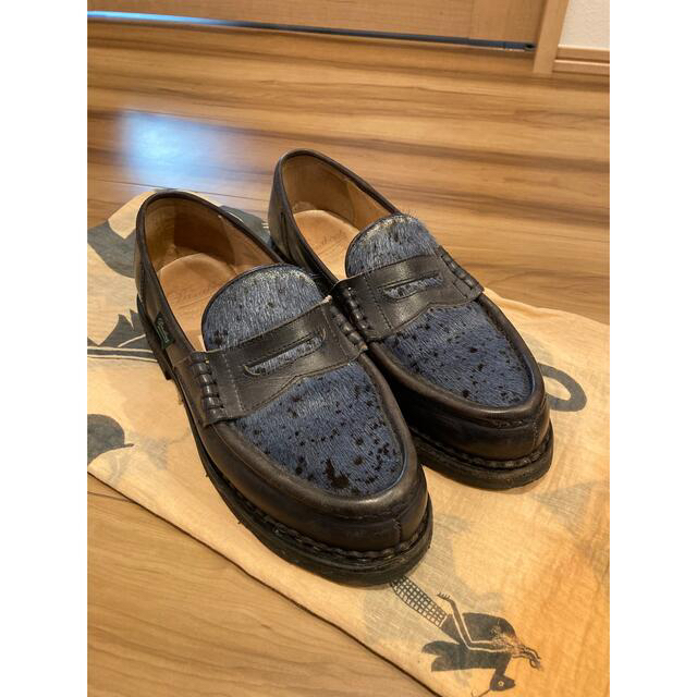 店舗の在庫 Parabootパラブーツ ローファーORSAY ネイビー3.5 reims