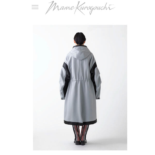 mame(マメ)の⭐︎様専用【新品】Mame Kurogouchi マメオーバーサイズコート レディースのジャケット/アウター(ロングコート)の商品写真