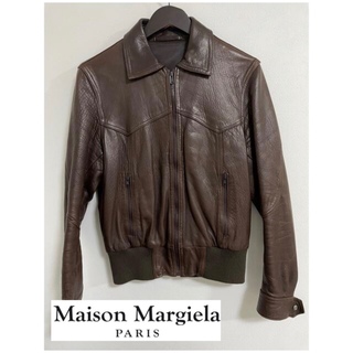 Maison Martin Margiela - 正規品 新品 Margiela メゾンマルジェラ レザー ジャケット 46 Mの通販｜ラクマ