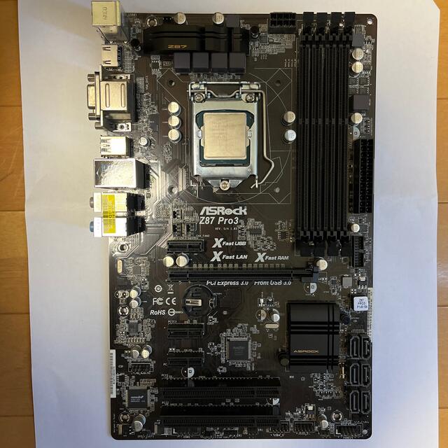 i7 4770 ASRock B85M cpu マザーボードセット