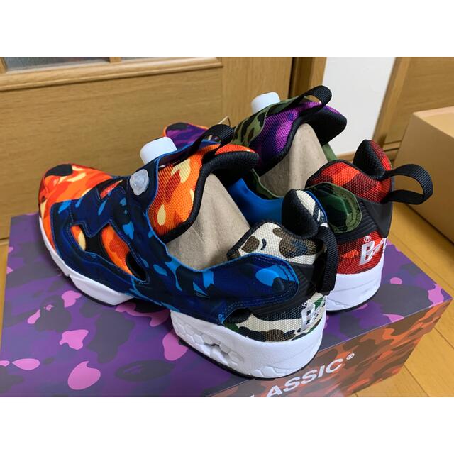 A BATHING APE(アベイシングエイプ)のA BATHING APE  REEBOK CLASSIC INSTAPUMP  メンズの靴/シューズ(スニーカー)の商品写真