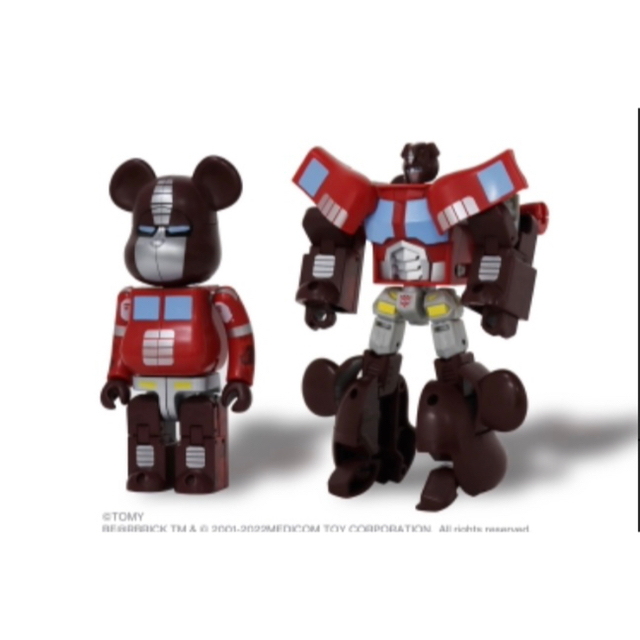 MEDICOM TOY(メディコムトイ)のBAPE X TRANSFORMERS BE@RBRICK 200% RED. エンタメ/ホビーのフィギュア(その他)の商品写真