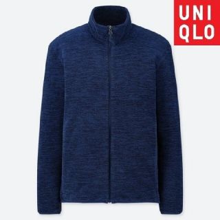 ユニクロ(UNIQLO)の★UNIQLO フリース フルジップ ジャケット ブルーカモ M(その他)