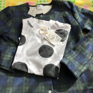 マザウェイズ(motherways)の女の子トップス２枚セット(Tシャツ/カットソー)