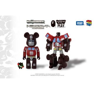 アベイシングエイプ(A BATHING APE)のBAPE® × BE@RBRICK × TRANSFORMERS 5体セット(その他)