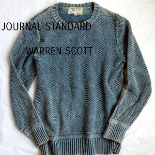 ジャーナルスタンダード(JOURNAL STANDARD)の【WARREN SCOTT×JOURNAL STANDARD】デニム風ニット★(スウェット)