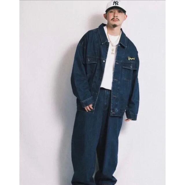 コムドットゆうた着用❗️LEE PIPES×KEBOZ DENIM JACKET