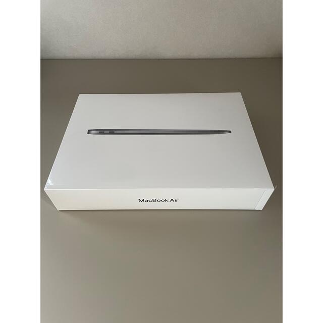 スマホ/家電/カメラ【新品・未開封】MacBook Air 2020 M1 13インチスペースグレー