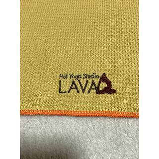 がくあ様専用 ヨガマット 黄色✖️オレンジ LAVA(ヨガ)