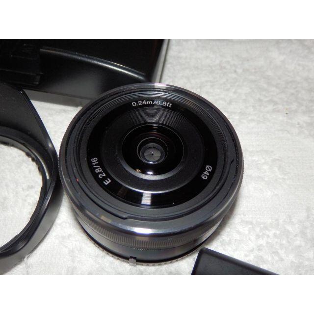 のぼり「リサイクル」 ❤️新品級☆充電器付❤️NEX-5D☆ダブルレンズ