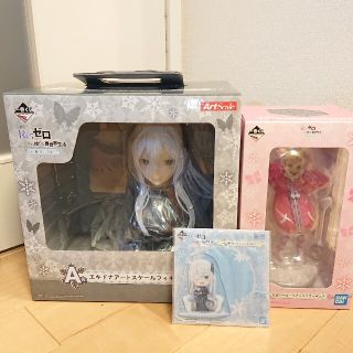 バンダイ(BANDAI)の一番くじ リゼロ A賞 エキドナ アートスケール C賞 ベアトリス フィギュア(アニメ/ゲーム)