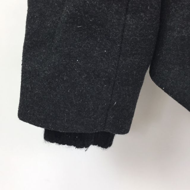 ZARA(ザラ)のザラベーシック ビックカラー 異素材 ジャケットコート 肩パッド S レディース レディースのジャケット/アウター(その他)の商品写真