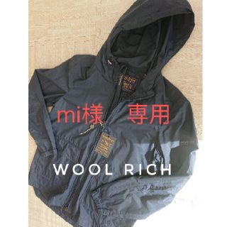 ウールリッチ(WOOLRICH)の【新品未使用タグあり】wool rich ☆ネイビーマウンテンパーカー(マウンテンパーカー)