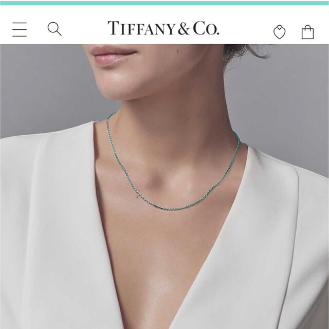 【Tiffany ティファニー 】チェーン シルバー ティファニーブルーレディース