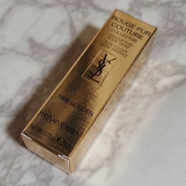 Yves Saint Laurent Beaute(イヴサンローランボーテ)の限定☆YSL　ルージュピュールクチュールコレクター　1966　ゴールドシマー コスメ/美容のベースメイク/化粧品(口紅)の商品写真